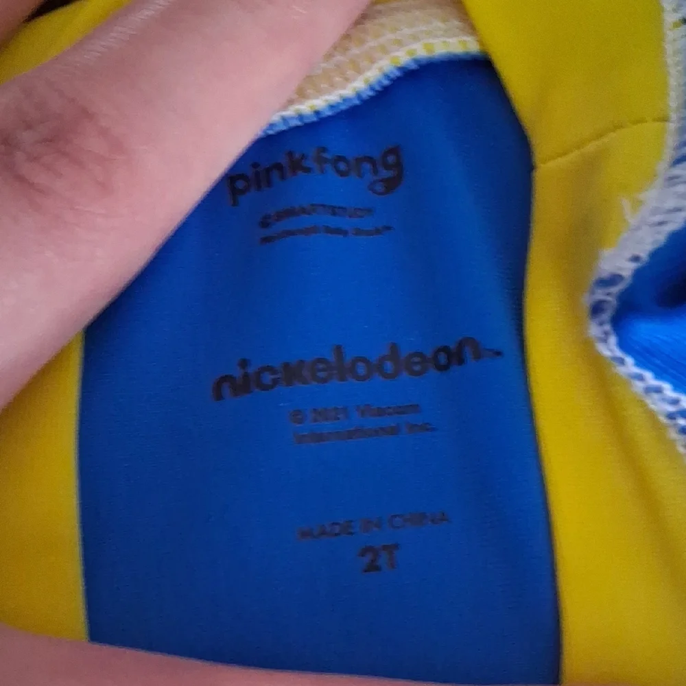 Kids Shark Rashguard Set - Blue and Yellow